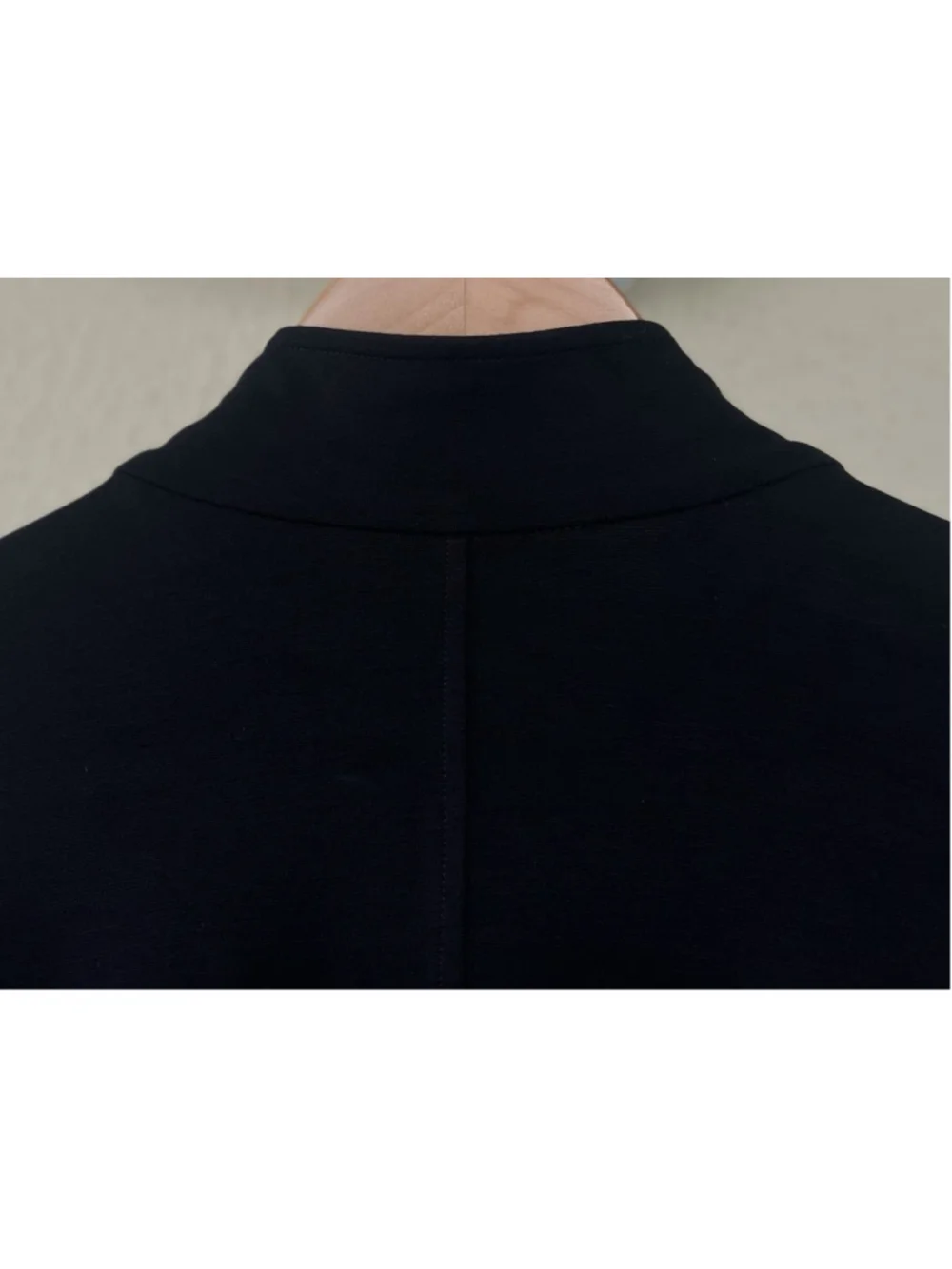 Eileen Fisher Black Tie Front Open Duster Cardigan XL Minimalist Classic Career